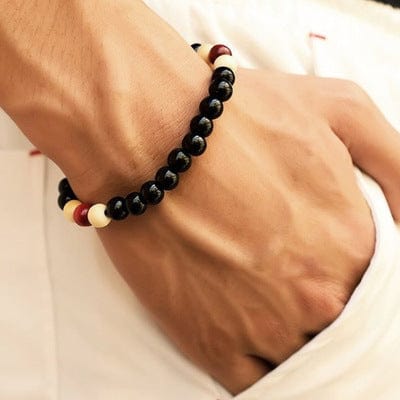 Men's Lava Beads Bracelet